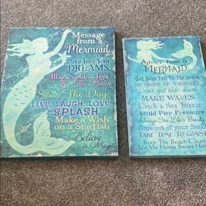 Mermaid canvas